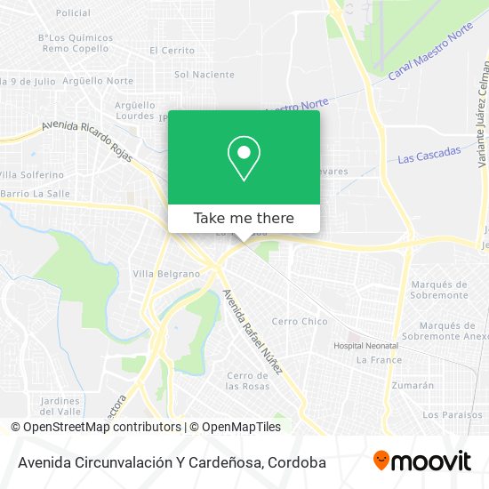 Mapa de Avenida Circunvalación Y Cardeñosa