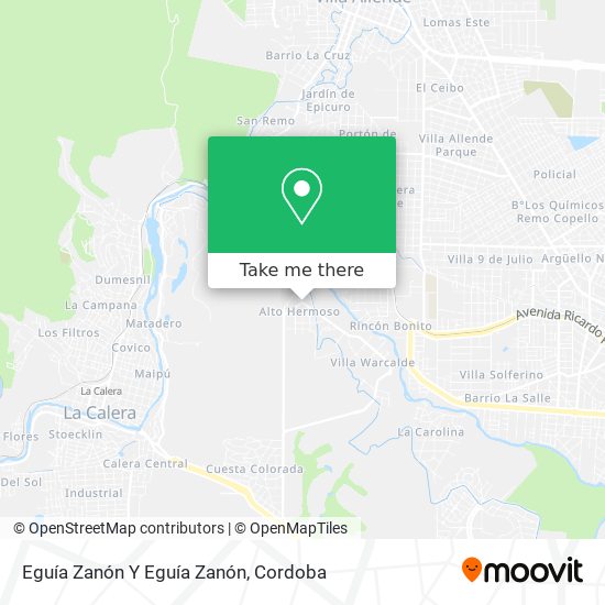 Mapa de Eguía Zanón Y Eguía Zanón