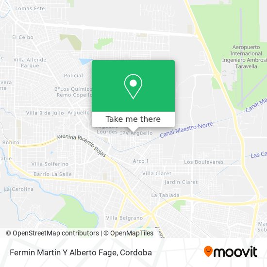 Mapa de Fermin Martin Y Alberto Fage