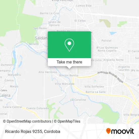 Ricardo Rojas 9255 map