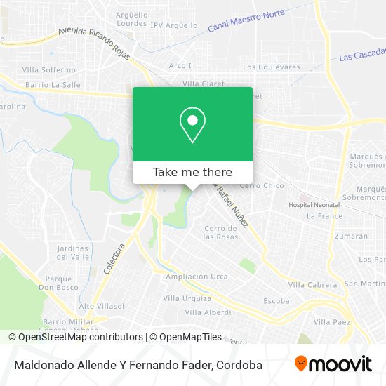Maldonado Allende Y Fernando Fader map