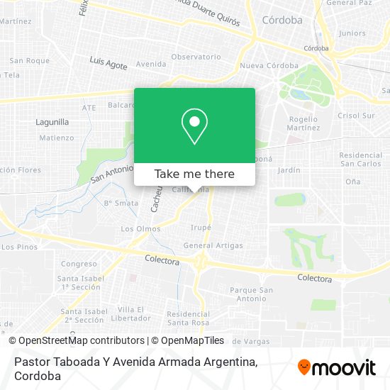 Pastor Taboada Y Avenida Armada Argentina map