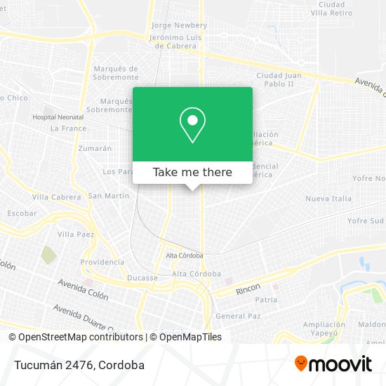 Mapa de Tucumán 2476