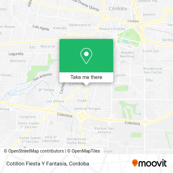 Cotillón Fiesta Y Fantasía map