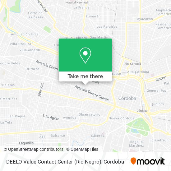 DEELO Value Contact Center (Rio Negro) map