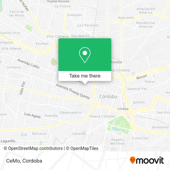 CeMo map