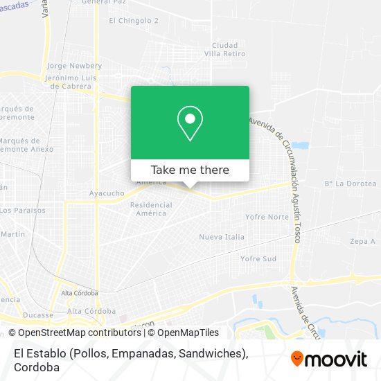 El Establo (Pollos, Empanadas, Sandwiches) map
