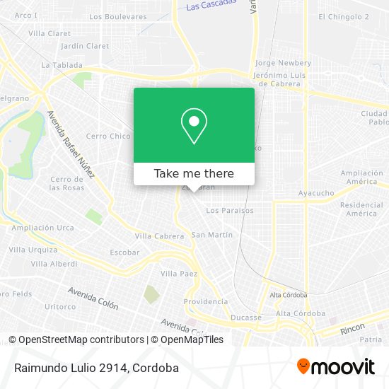 Raimundo Lulio 2914 map