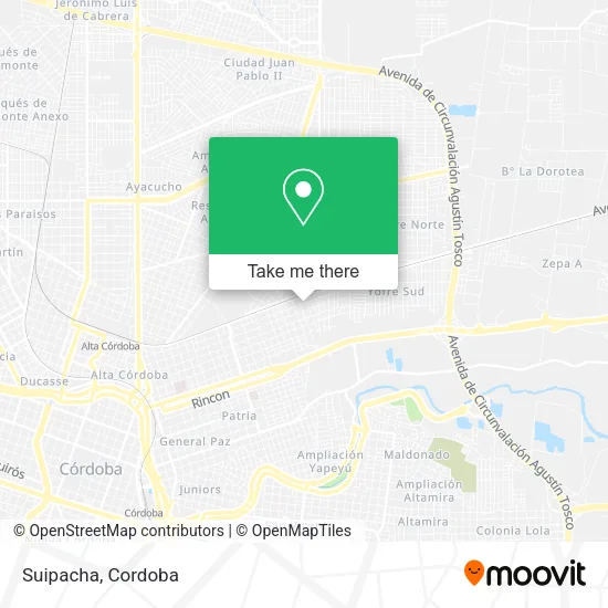 Suipacha map