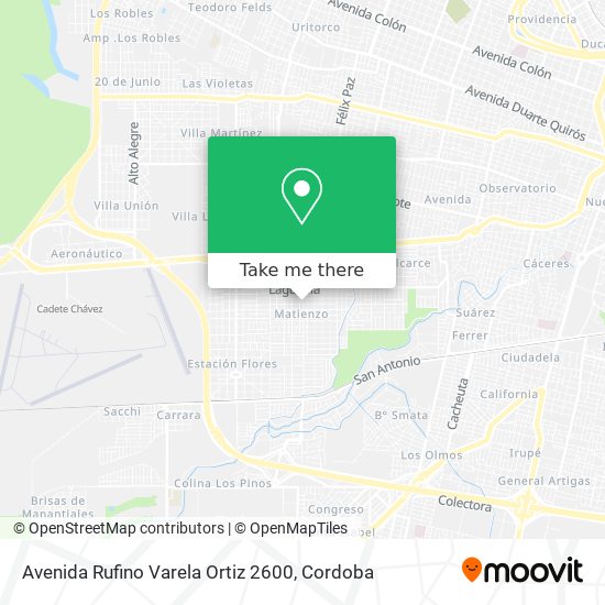 Avenida Rufino Varela Ortiz 2600 map