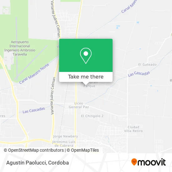 Agustín Paolucci map