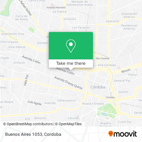 Mapa de Buenos Aires 1053
