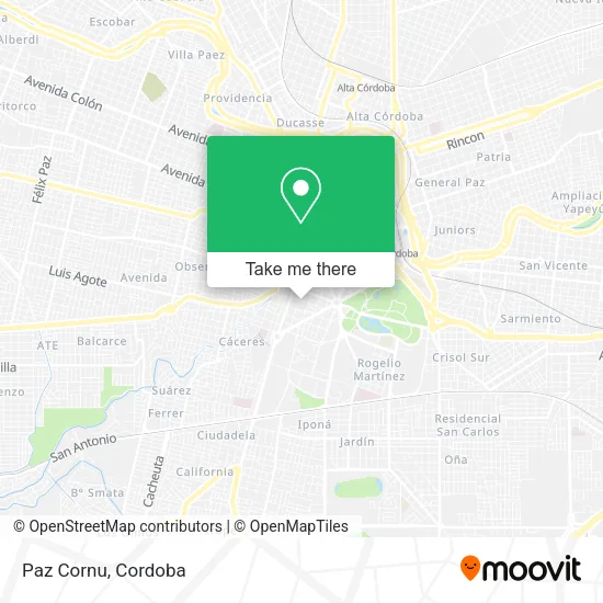 Paz Cornu map