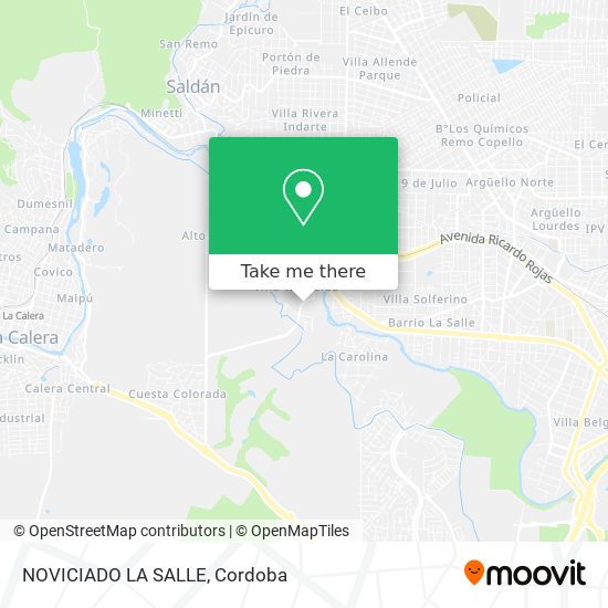 Mapa de NOVICIADO LA SALLE