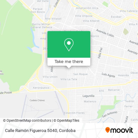 Calle Ramón Figueroa 5040 map