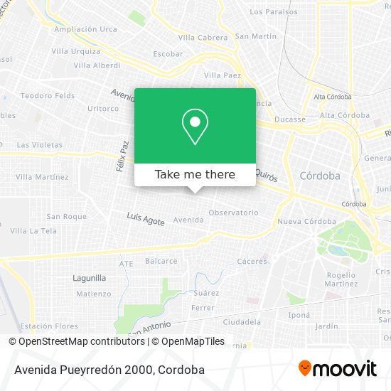 Avenida Pueyrredón 2000 map