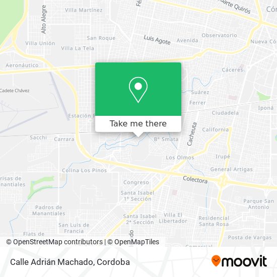 Calle Adrián Machado map