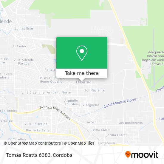 Mapa de Tomás Roatta 6383