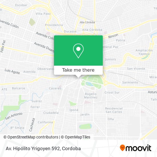 Av. Hipólito Yrigoyen 592 map