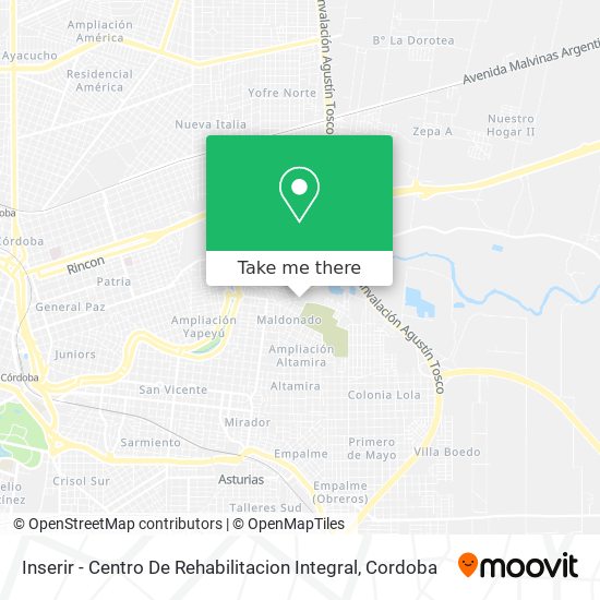 Inserir - Centro De Rehabilitacion Integral map