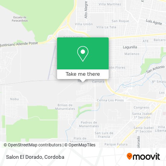 Mapa de Salon El Dorado