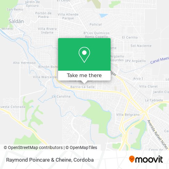 Raymond Poincare & Cheine map