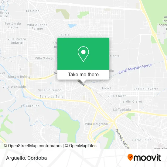 Argüello map