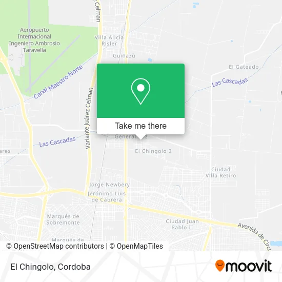 El Chingolo map