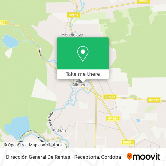 Dirección General De Rentas - Receptoría map