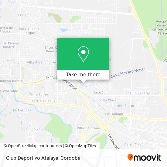 Club Deportivo Atalaya map