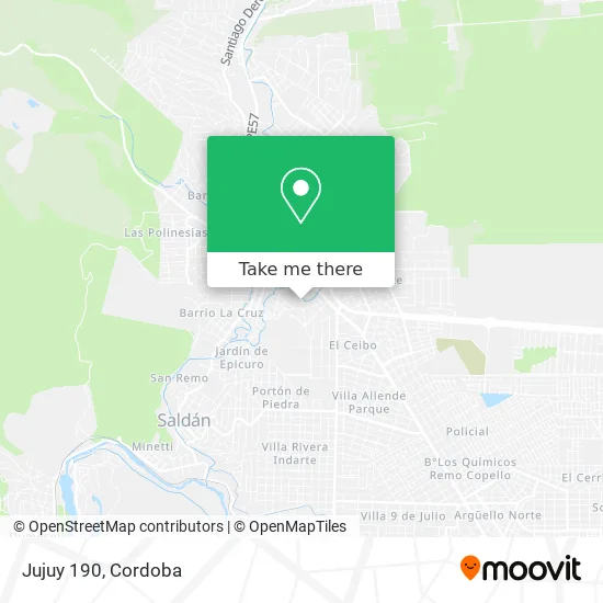 Mapa de Jujuy 190