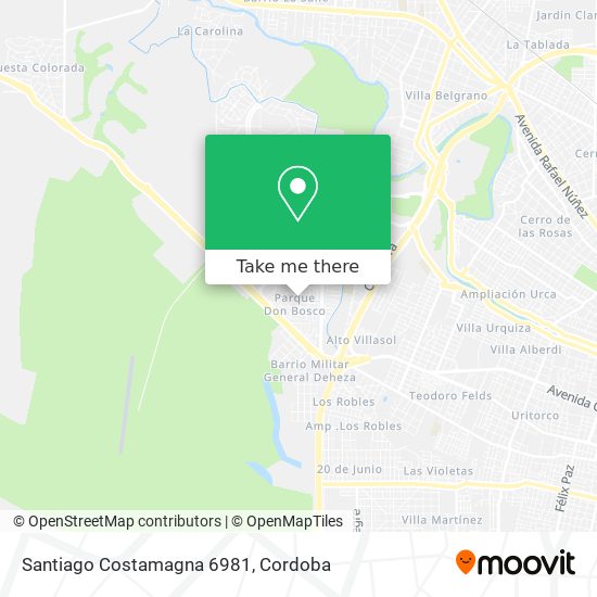 Mapa de Santiago Costamagna 6981