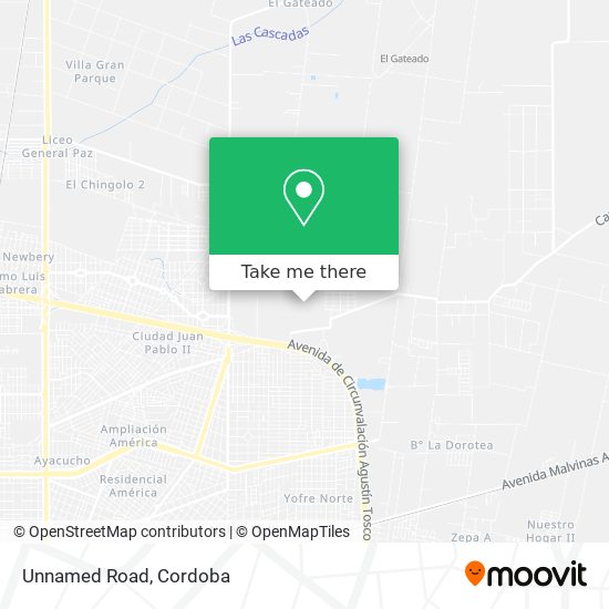 Mapa de Unnamed Road