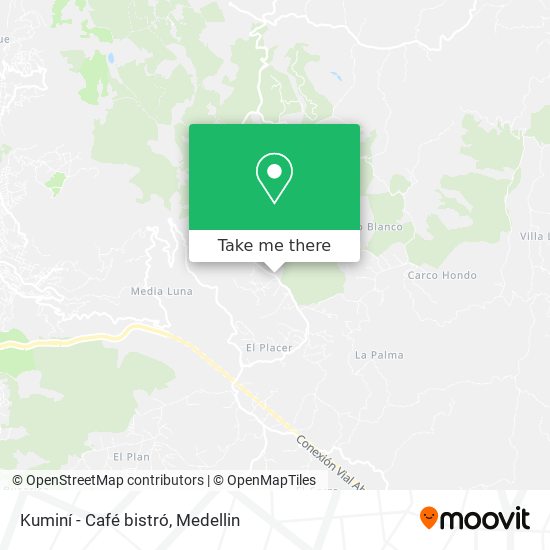 Kuminí - Café bistró map