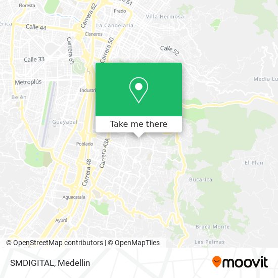 Mapa de SMDIGITAL