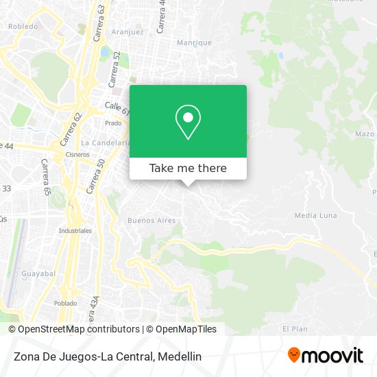 Zona De Juegos-La Central map