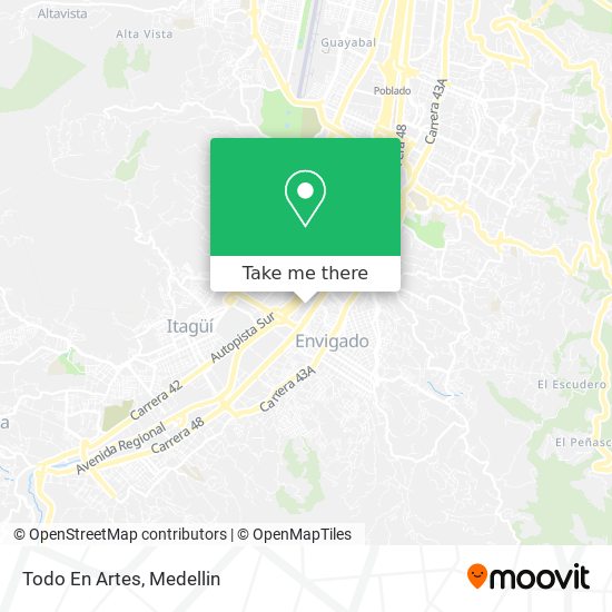 Mapa de Todo En Artes