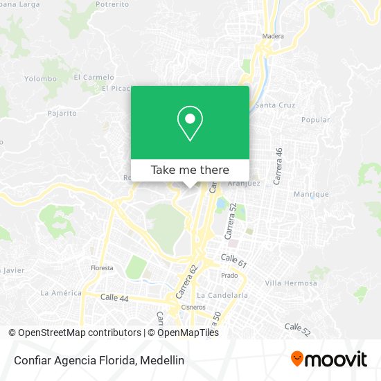 Confiar Agencia Florida map