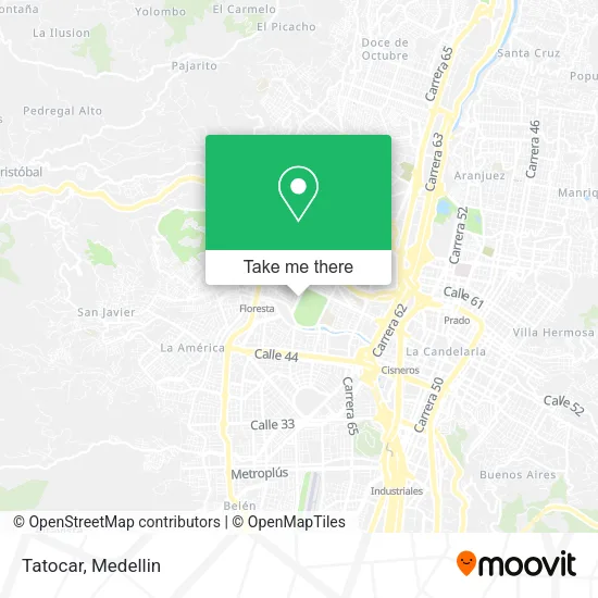 Tatocar map