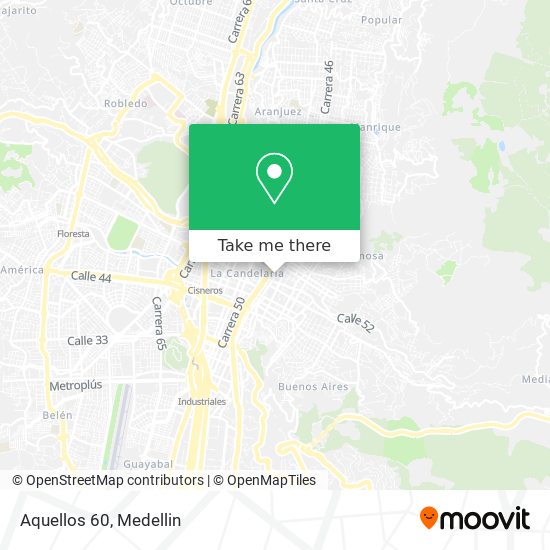 Mapa de Aquellos 60