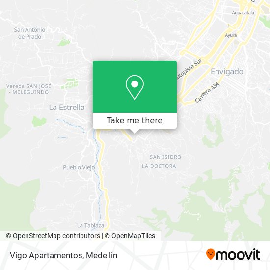 Mapa de Vigo Apartamentos