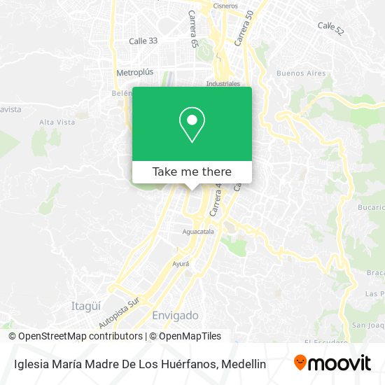Iglesia María Madre De Los Huérfanos map