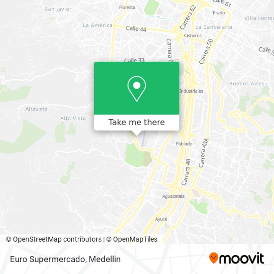 Euro Supermercado map