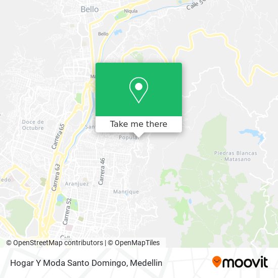 Hogar Y Moda Santo Domingo map