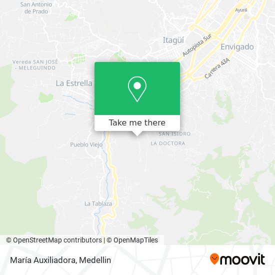 María Auxiliadora map