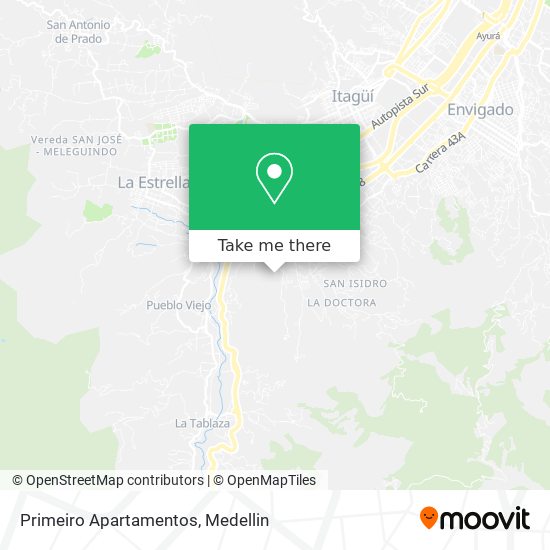 Primeiro Apartamentos map