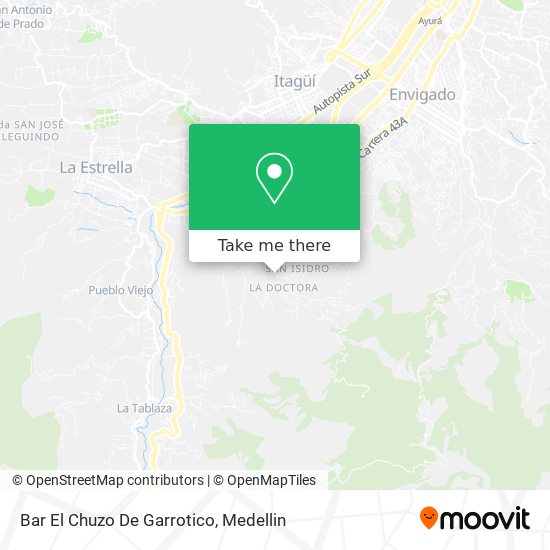 Bar El Chuzo De Garrotico map