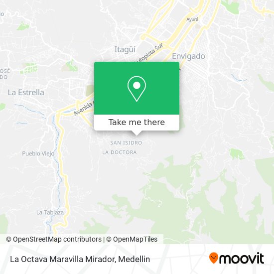 La Octava Maravilla Mirador map