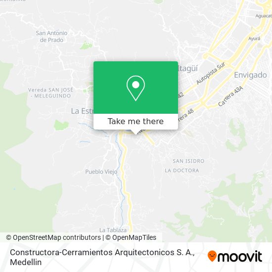 Mapa de Constructora-Cerramientos Arquitectonicos S. A.