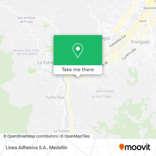 Línea Adhesiva S.A. map